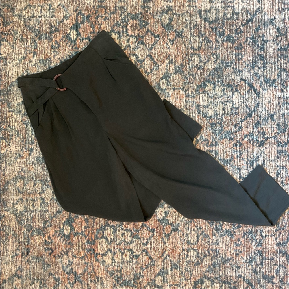 Anthro Wrap Waist Trousers